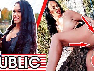 Milf Zara macht die Beine breit